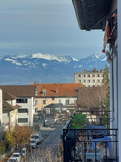 Le Mirabeau Vue Lac Évian-les-Bains Exteriör bild